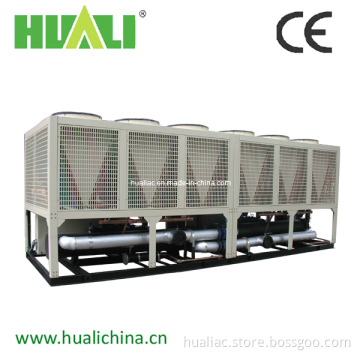 Low Temperature Outlet Water Air Cooled Screw Chiller Hanbell Compressor